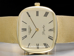 Longines Flagship 17544818 Gold Champagne Roman Dial